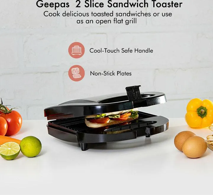 2 Slice Sandwich Grill Maker