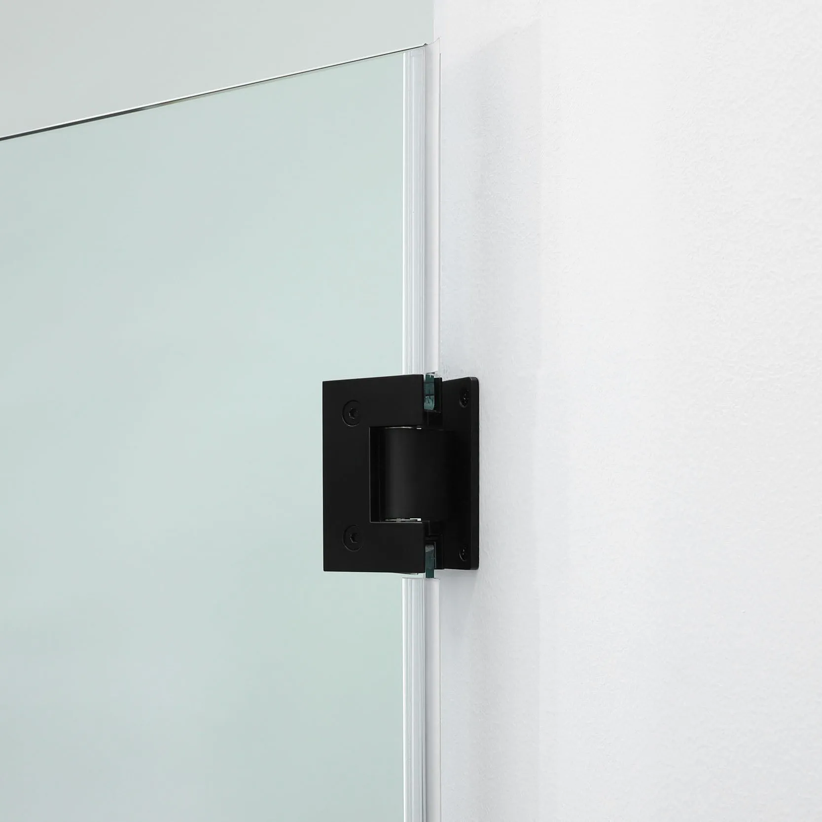 32-33 W x 72 H  Swing-Out Shower Door ULTRA-E Matte Black