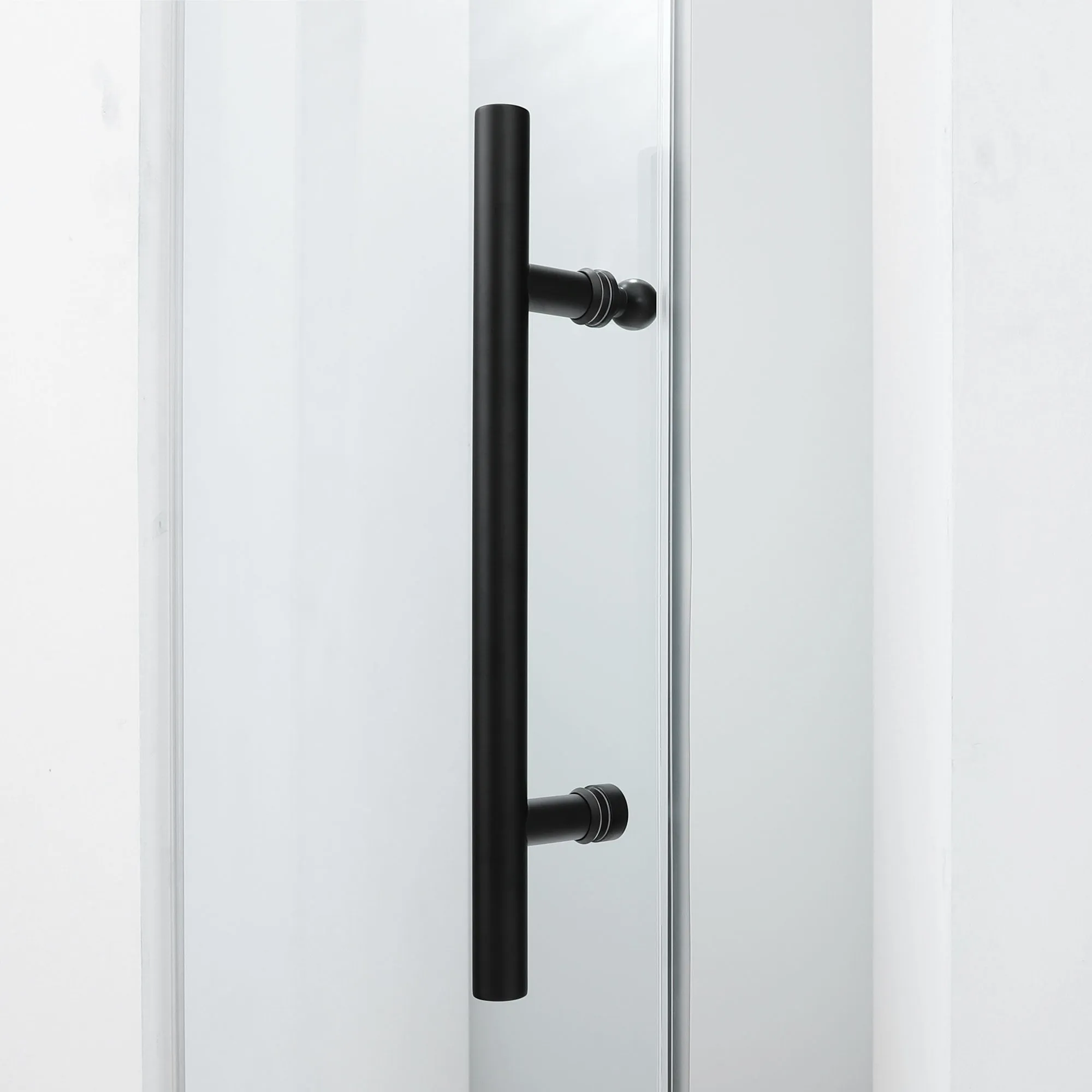 32-33 W x 72 H  Swing-Out Shower Door ULTRA-E Matte Black