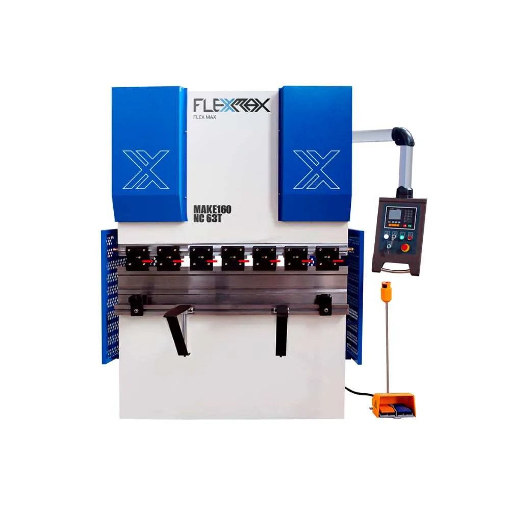 40tns to 63tns, 5ft long FlexMax CNC 2-AXIS MAKE-5 Series Hydraulic Press Brake Metal Bender