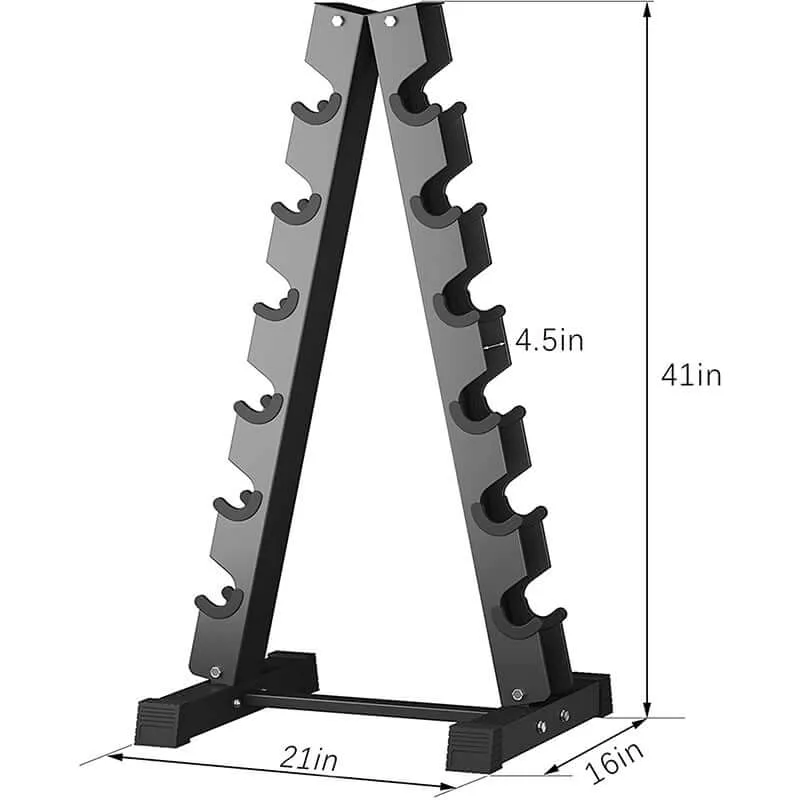 6-Tier Dumbbell Rack Stand