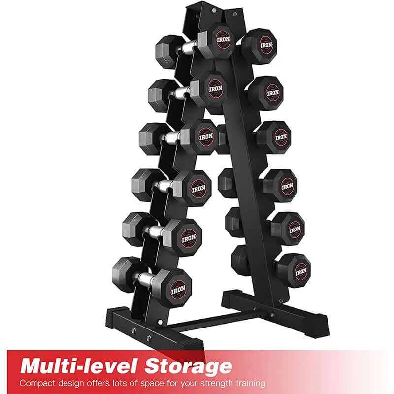 6-Tier Dumbbell Rack Stand