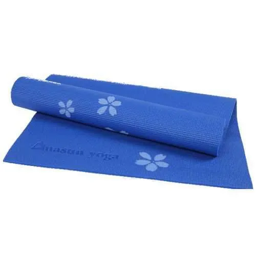 6MM PVC Printed Yoga Mat Non-slip Thicken Foaming Fitness Exercise Mat For Beginner