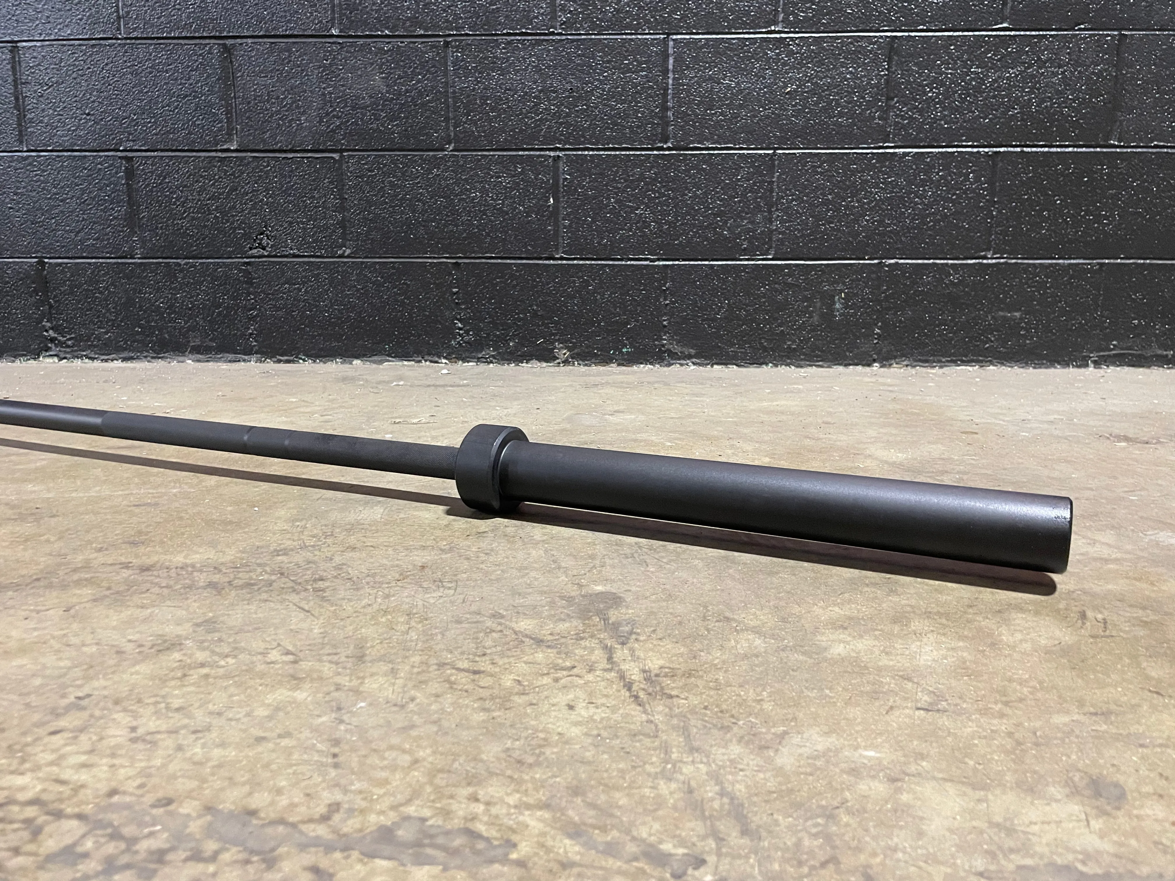 7' Olympic Training Bar - Solid Black