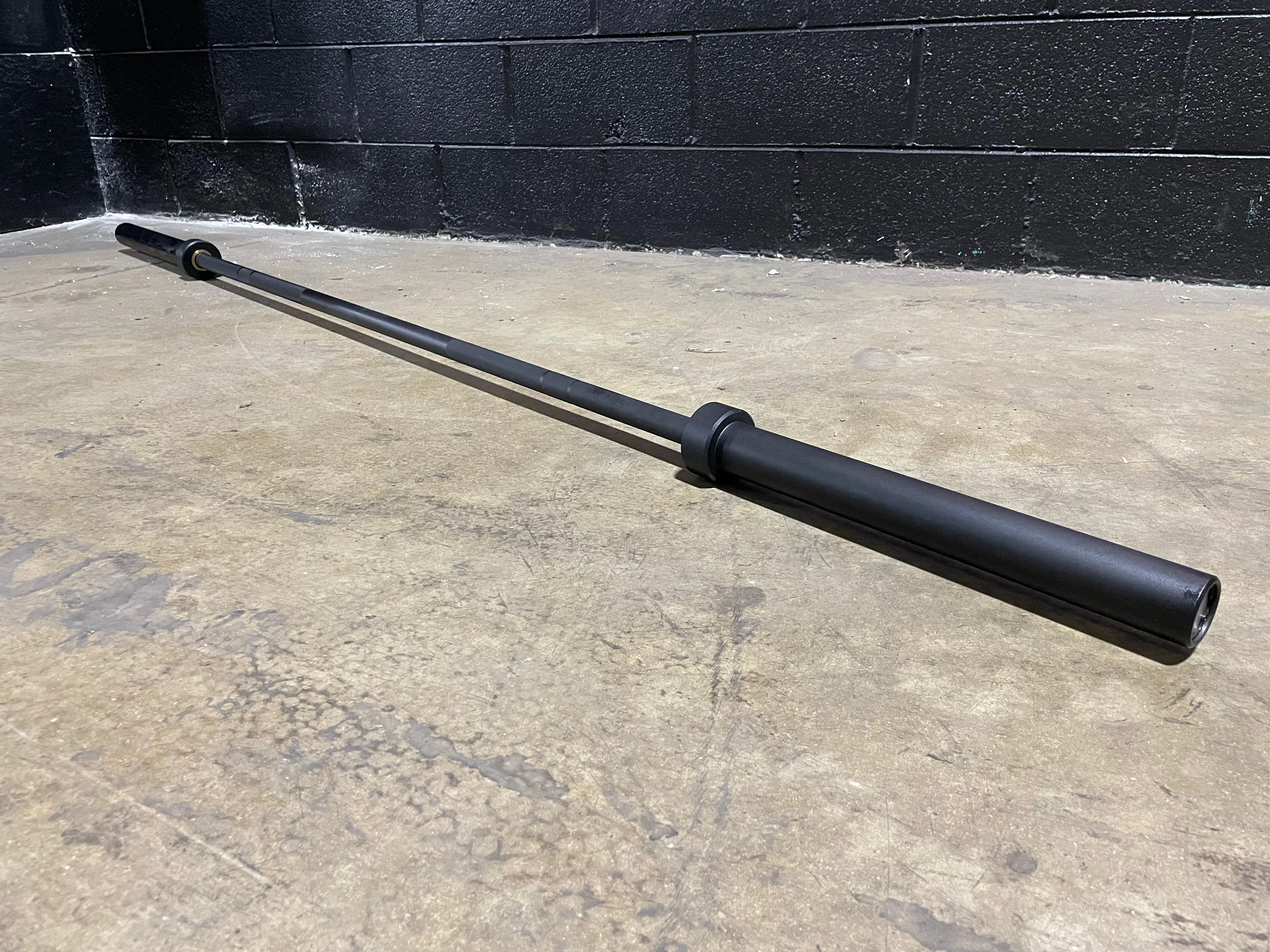 7' Olympic Training Bar - Solid Black