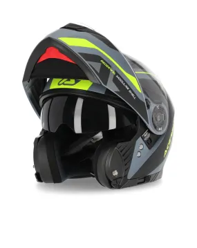 ACERBIS Helmet Rederwel  - Grey/Yellow -