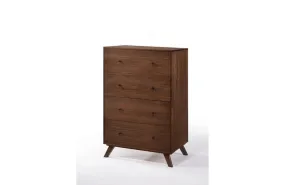 Addison Mid-Century Modern Walnut Chest