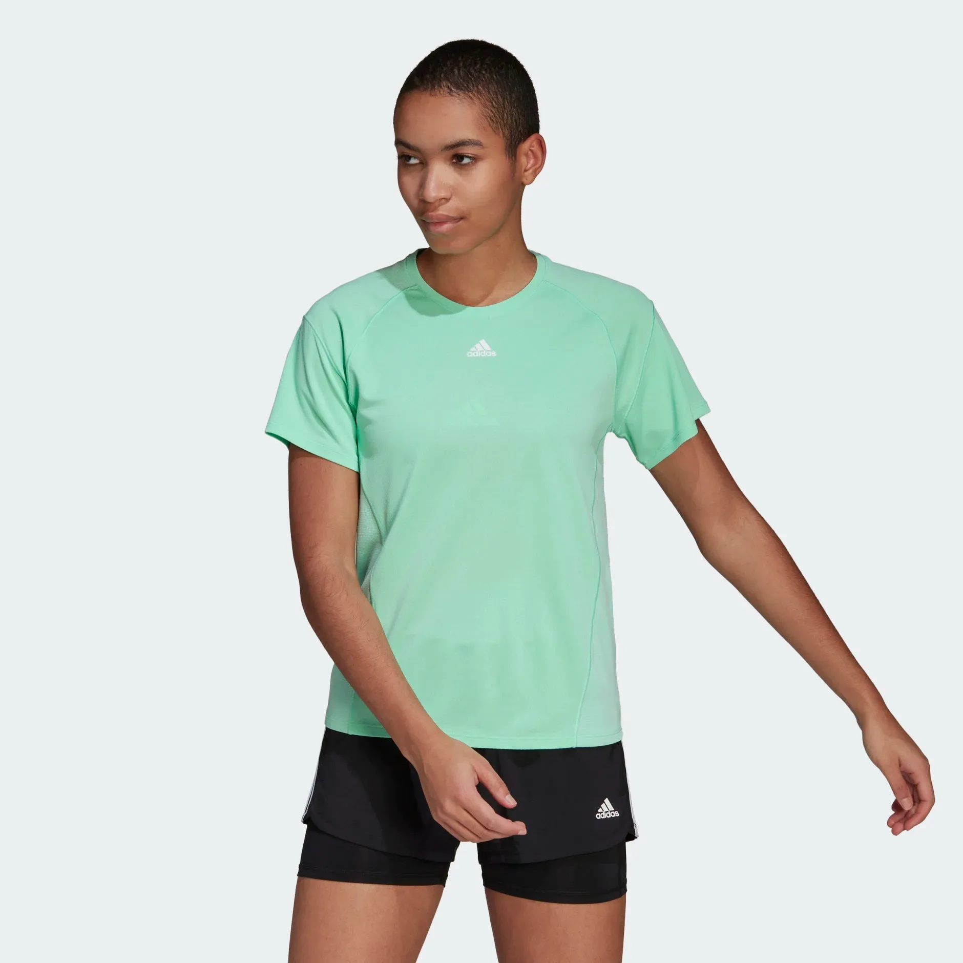 Adidas Heat Rdy Training Tee -Aqua