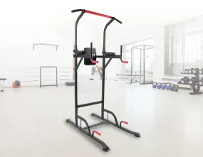 Adjustable Power Tower, Dip Bar, Bench Press Gym Station