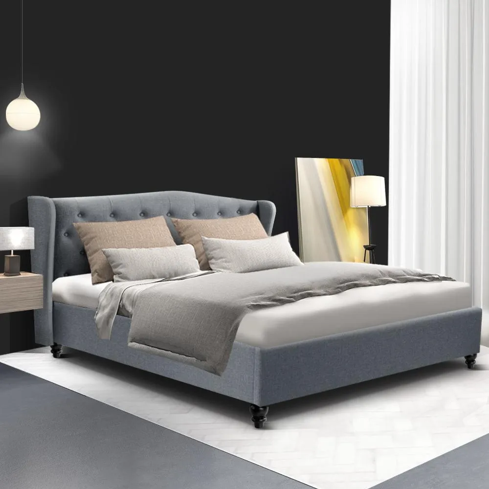 Altona Queen Bed Frame Grey