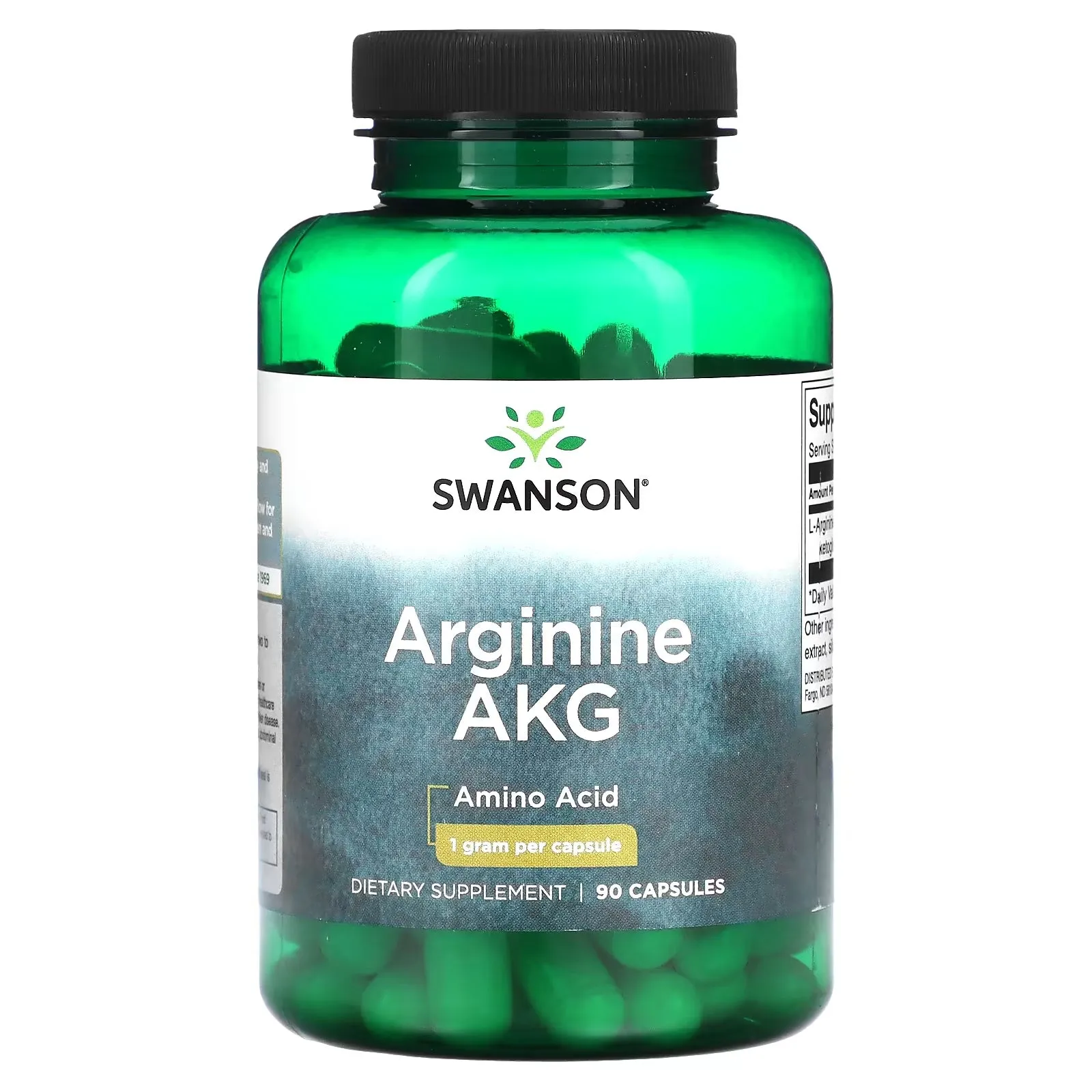 Arginine AKG Swanson, 90 capsules