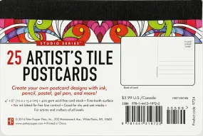 Artist's Tile Postcards 25pk