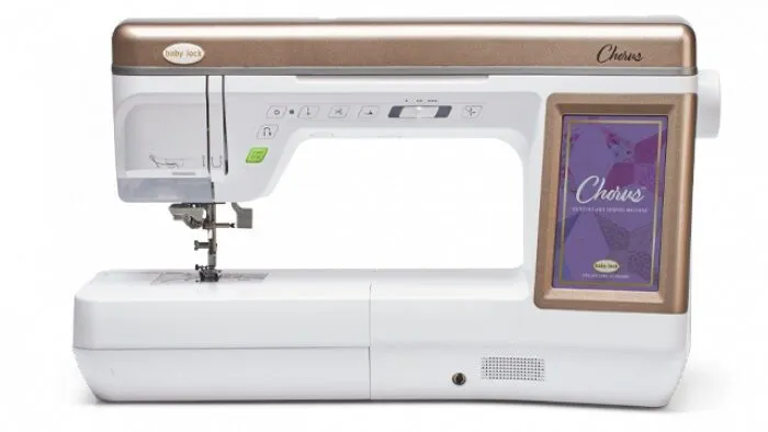 Baby Lock Chorus Sewing and Quilting Machine - with FREE Online Classes & Inspirational Guide (BA-LOK60D   STWB-BLCH)