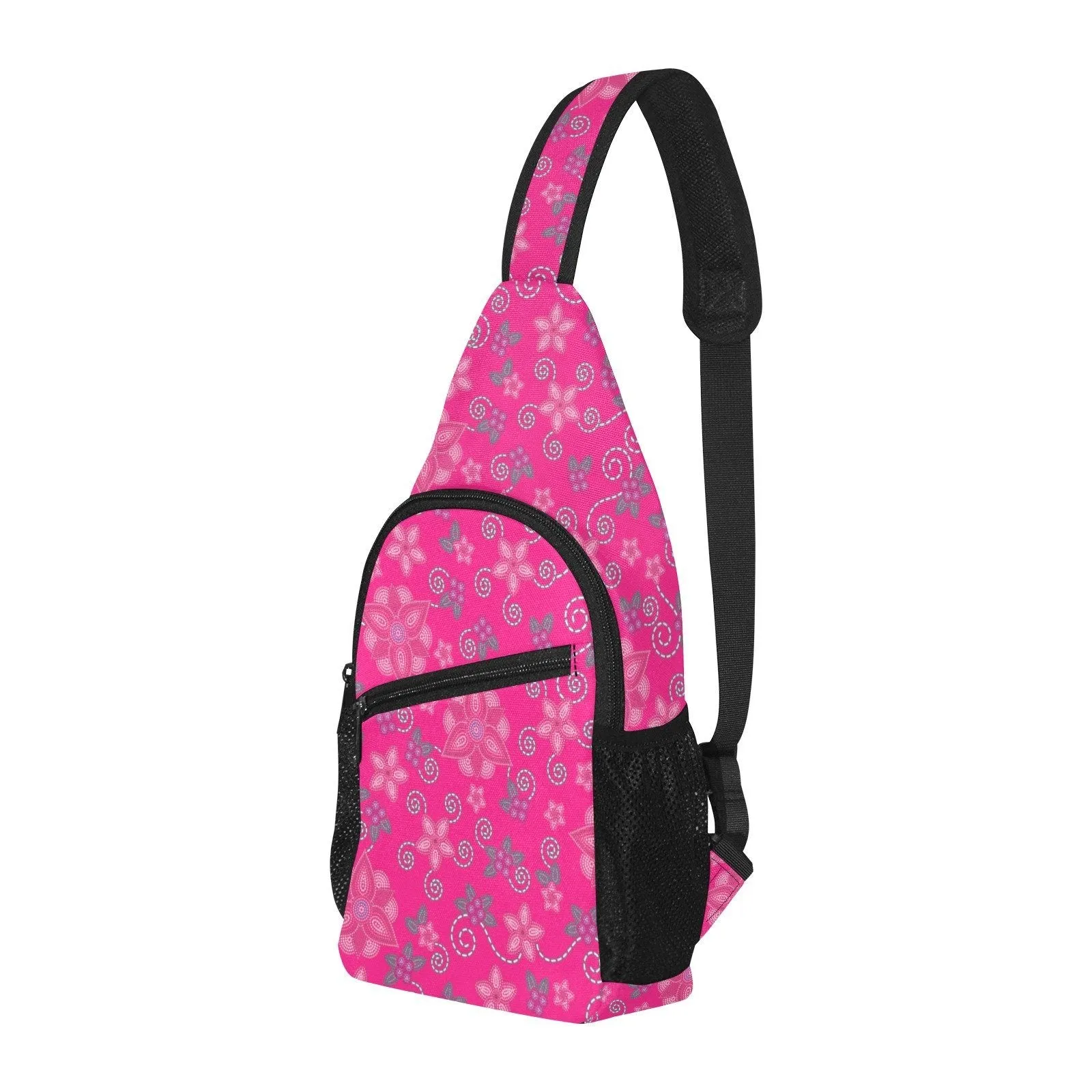 Berry Picking Pink Chest Bag