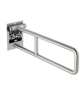 Bobrick B-4998  Swing Up Wall Mounted Grab Bar