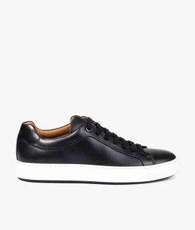 Burnished-Leather Mirage Tenn Low-Profile Trainers