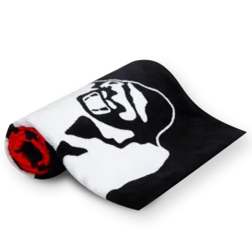 Classic Gym Towel - Black/Red