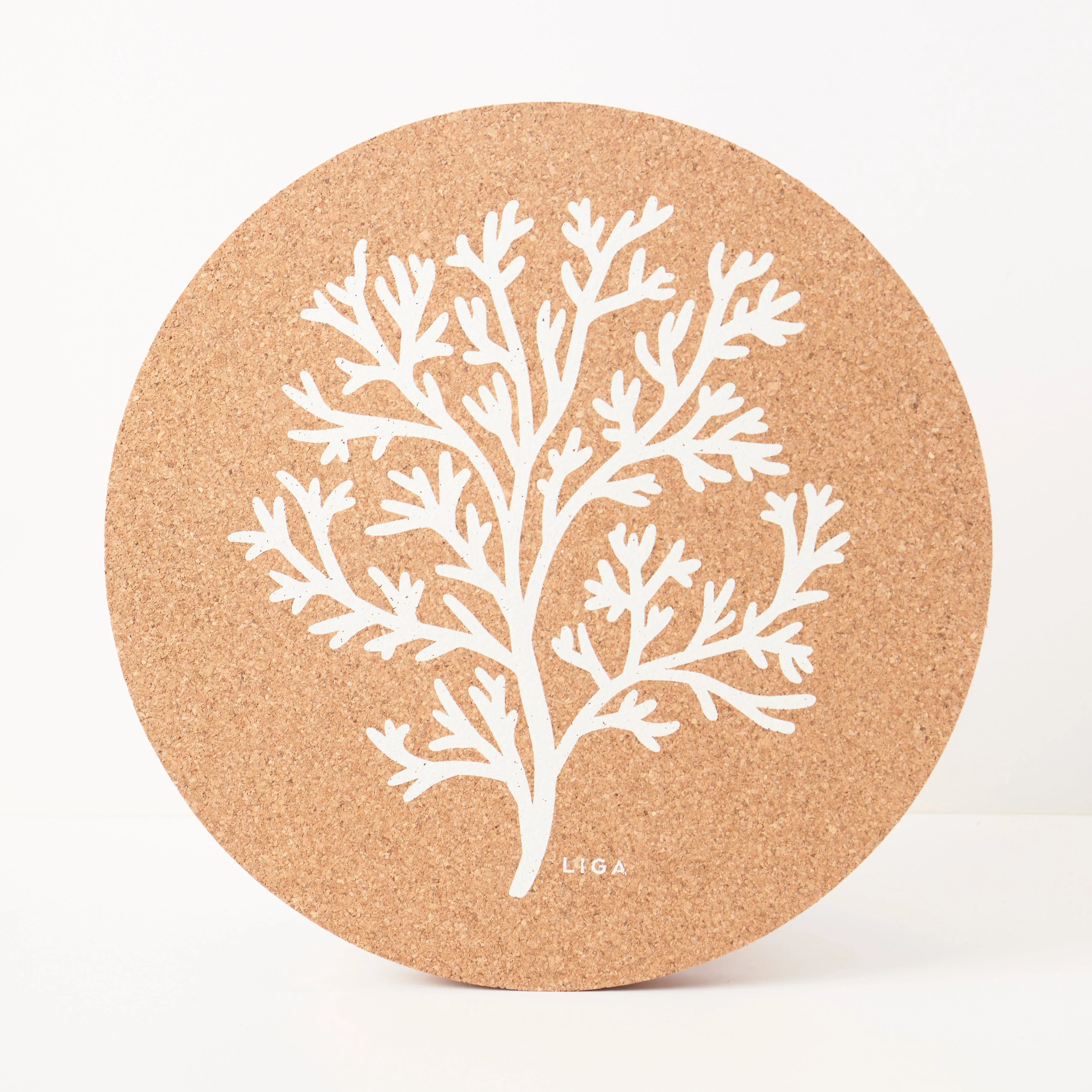 Cork Max Placemats - Coral