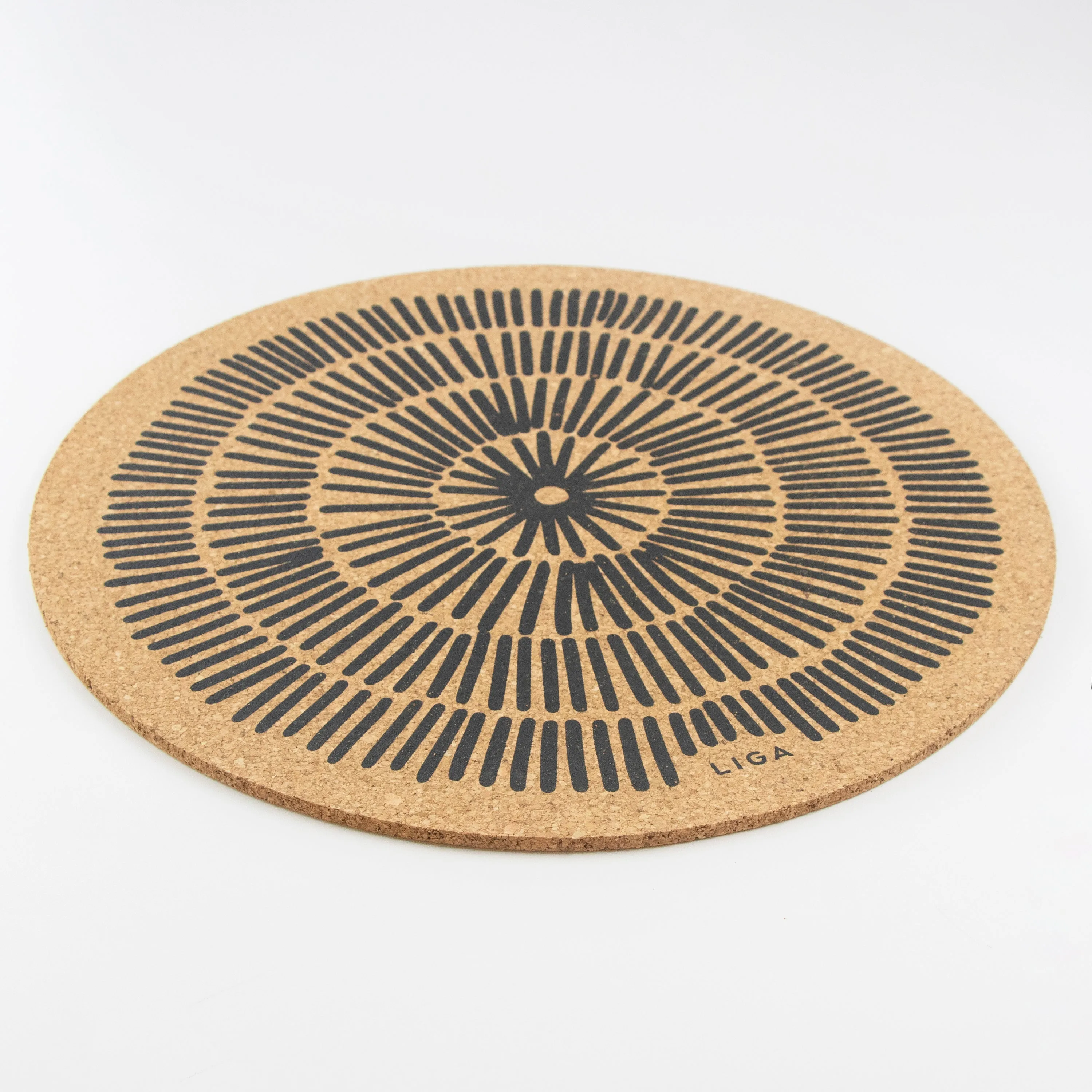 Cork Max Placemats - Sandy Lines