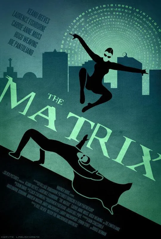 Cult Movie Poster Fan Art - The Matrix - Tallenge Hollywood Poster Collection - Art Prints