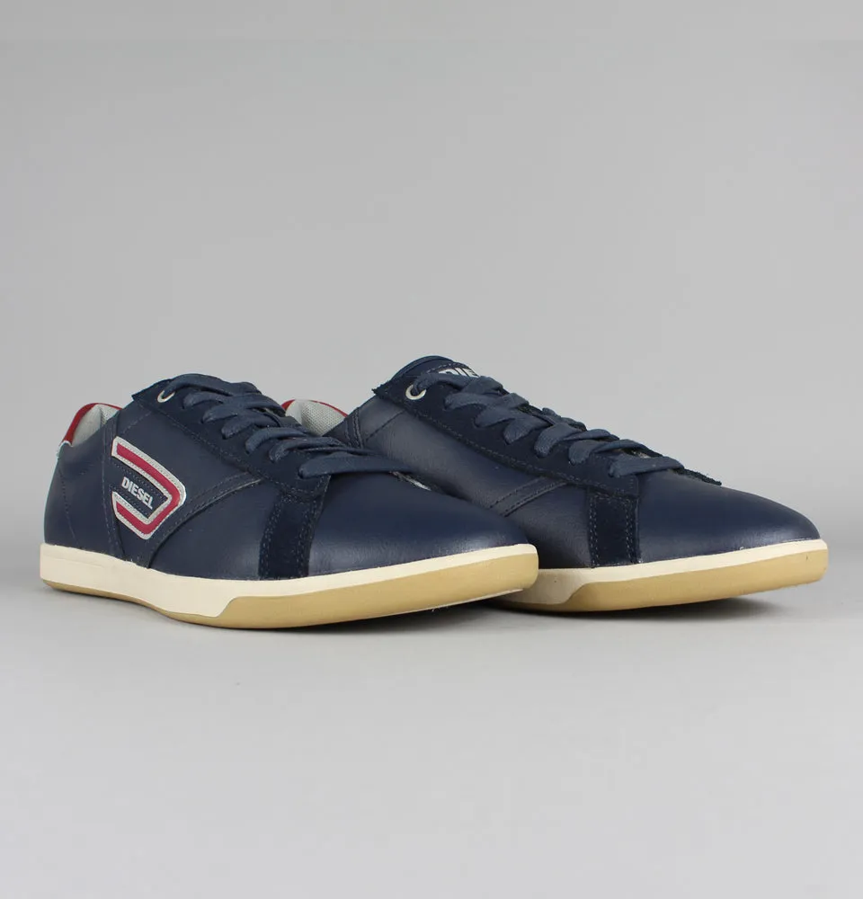 Diesel Grantor Low Trainers Indigo Blue