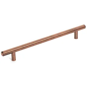 Diversa Antique Copper Euro Style 7-1/2" (192mm) Cabinet Bar Pull