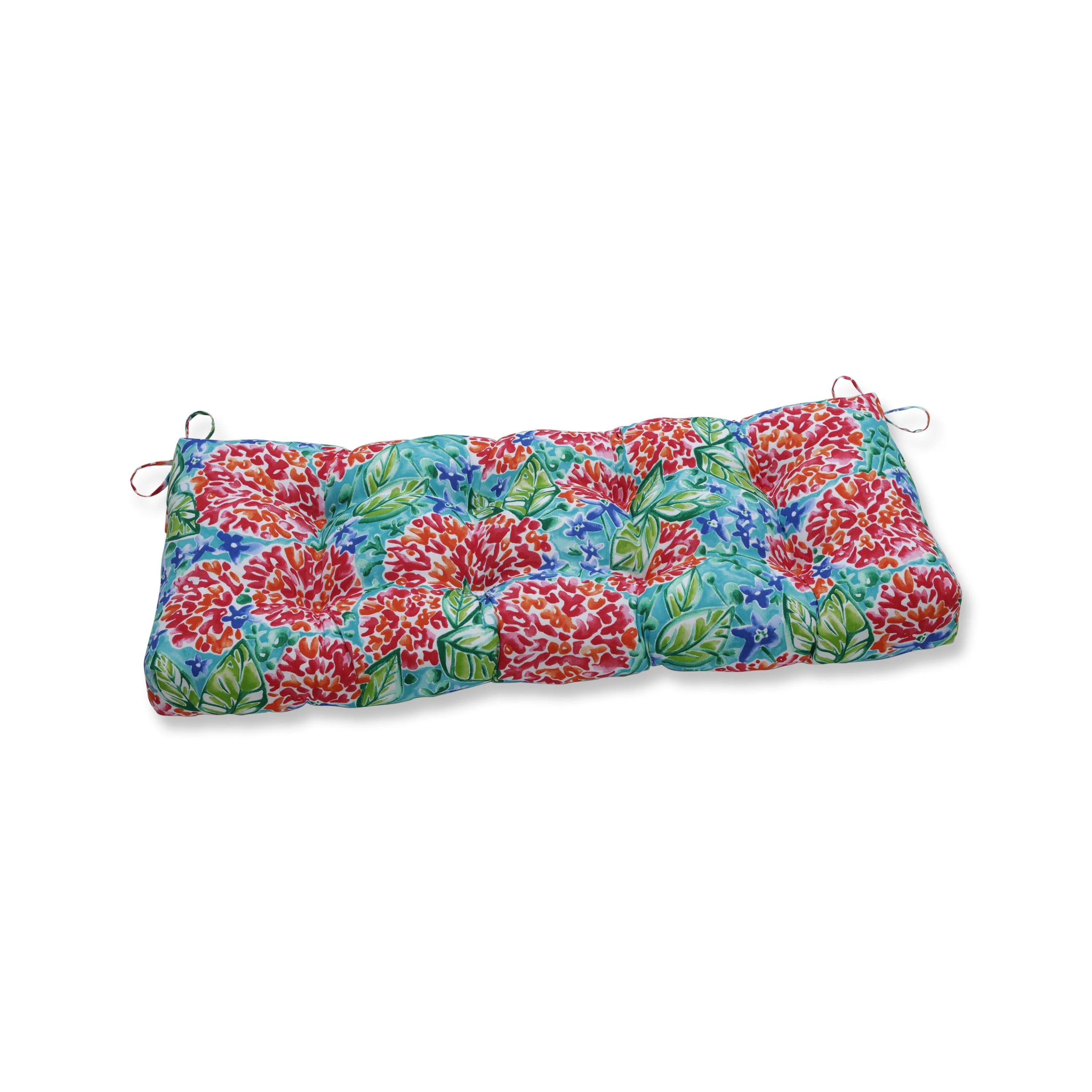 Garden Blooms Multi 44" Blown Bench