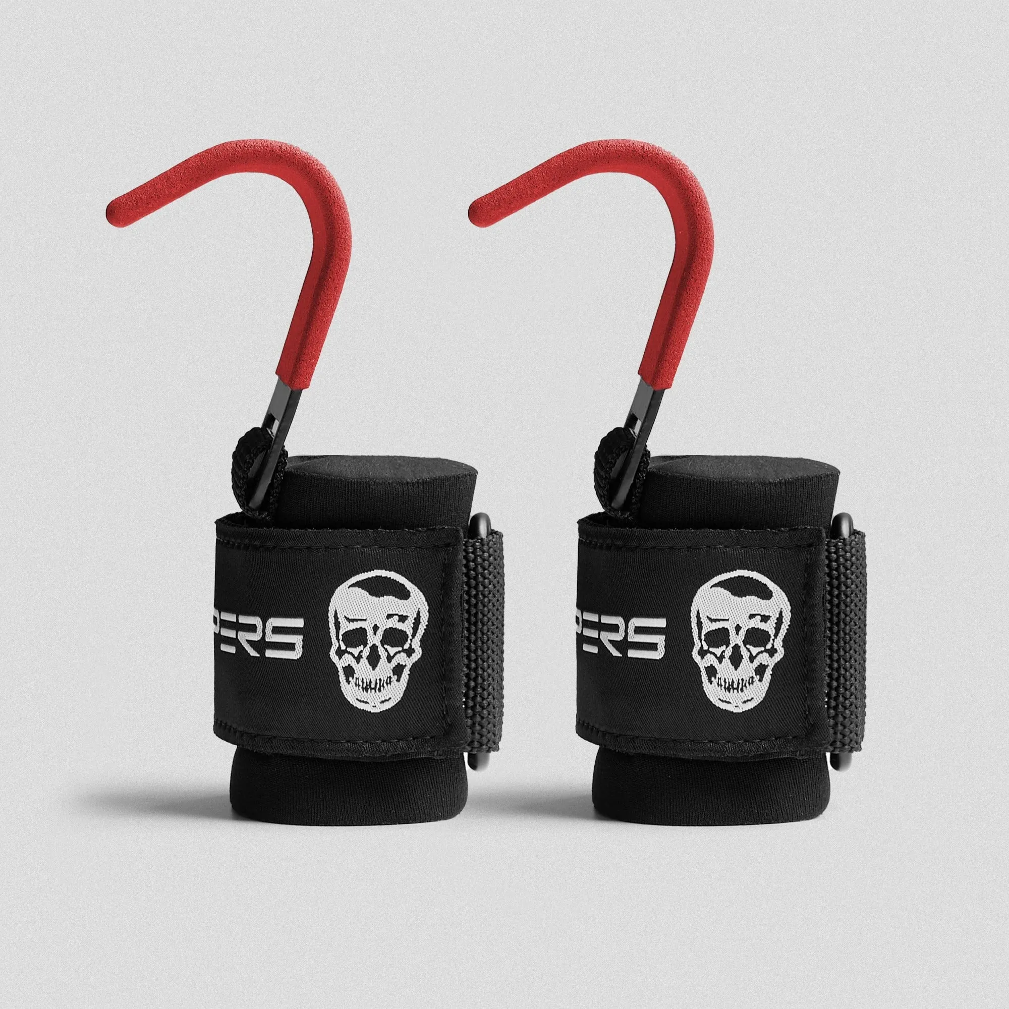 Gymreapers Lifting Hooks - Red