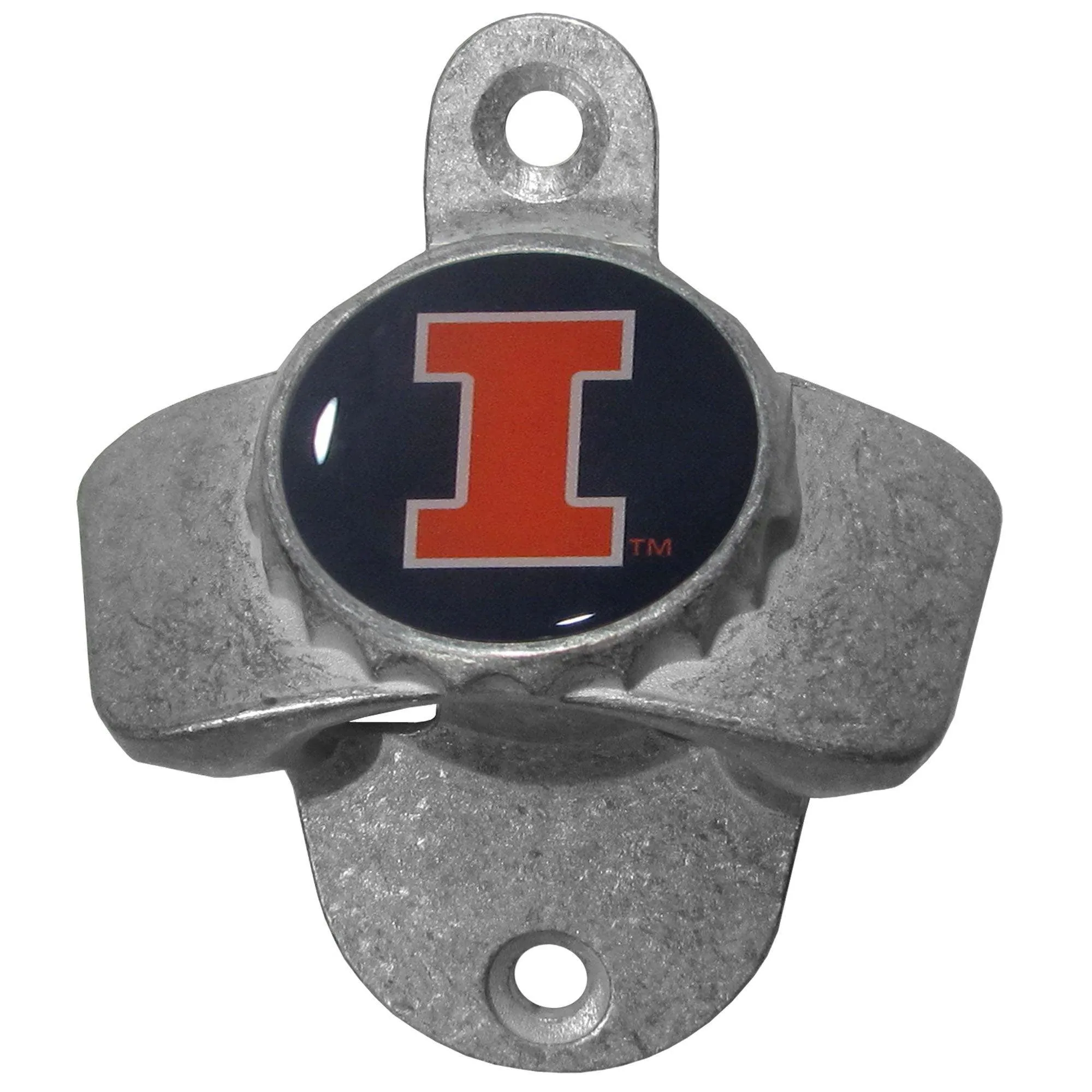 Illinois Fighting Illini Wall Mounted Bottle Opener