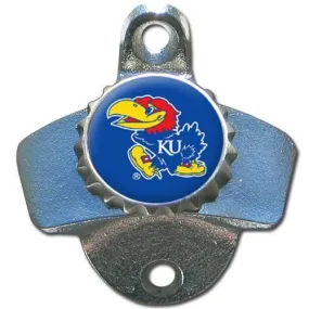 Kansas Jayhawks Wall Mounted Bottle Opener