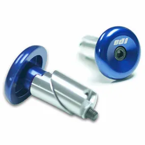 Odi End Plug Aluminum Blue Alloy Bar End Plugs Odi Gripstape