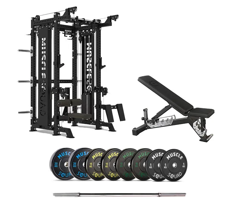 Phase 4 Cable Equipped Multi Functional Squat Rack