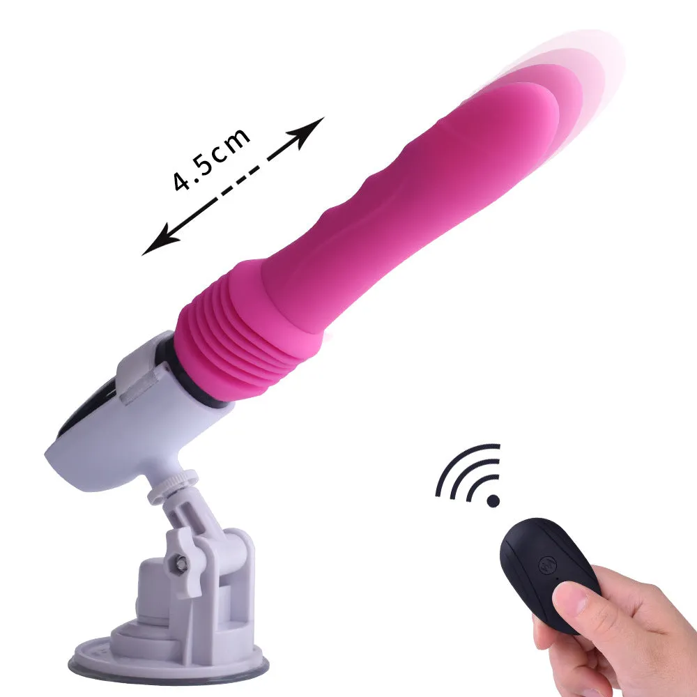 Remote Control Automatic Retractable Vibrator Sex Machine