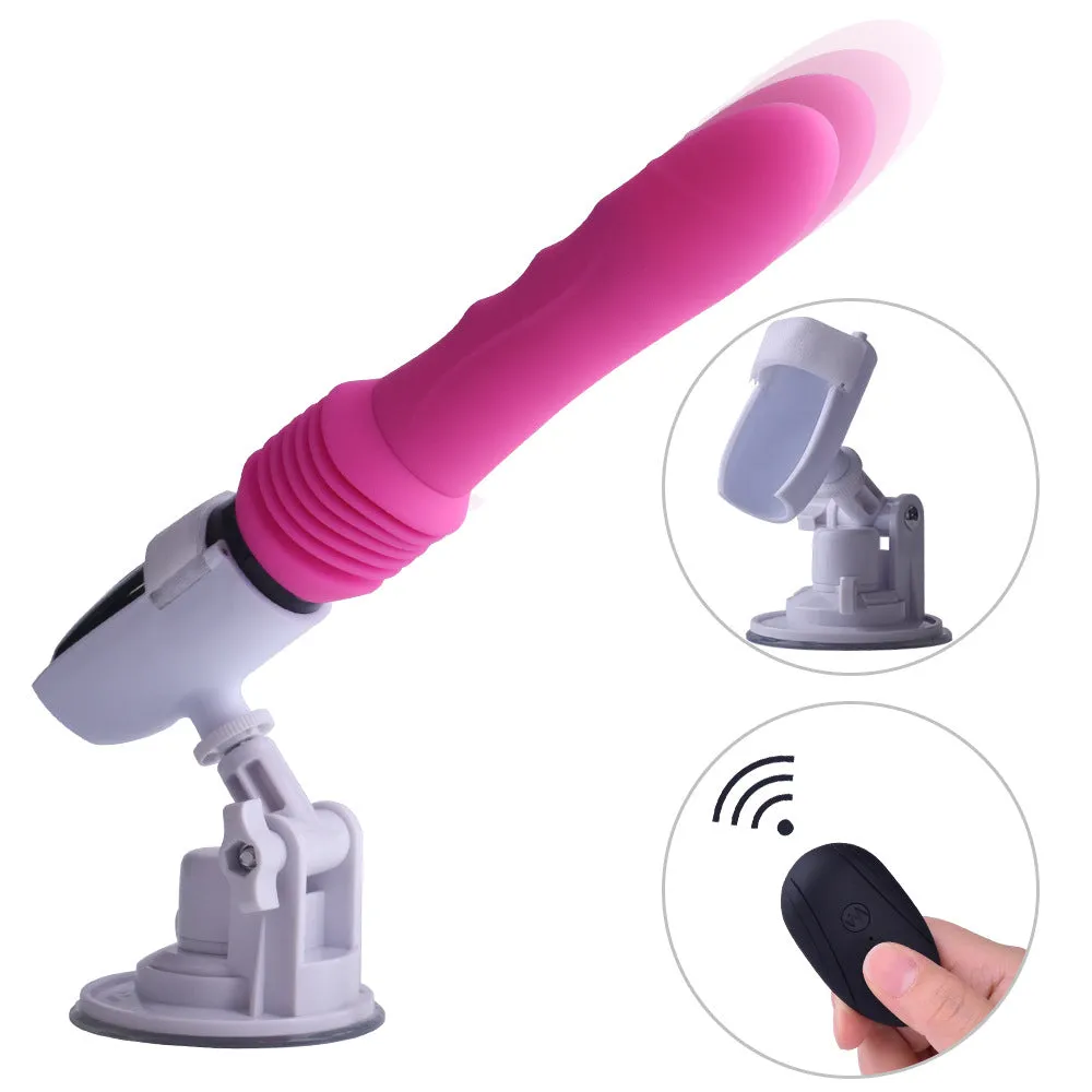 Remote Control Automatic Retractable Vibrator Sex Machine