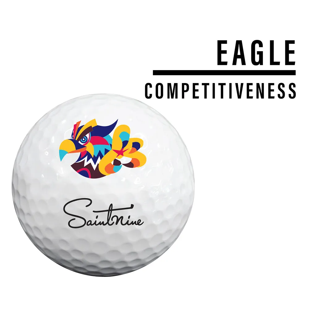 Saintnine Extreme Soft Gold Golf Balls 2019