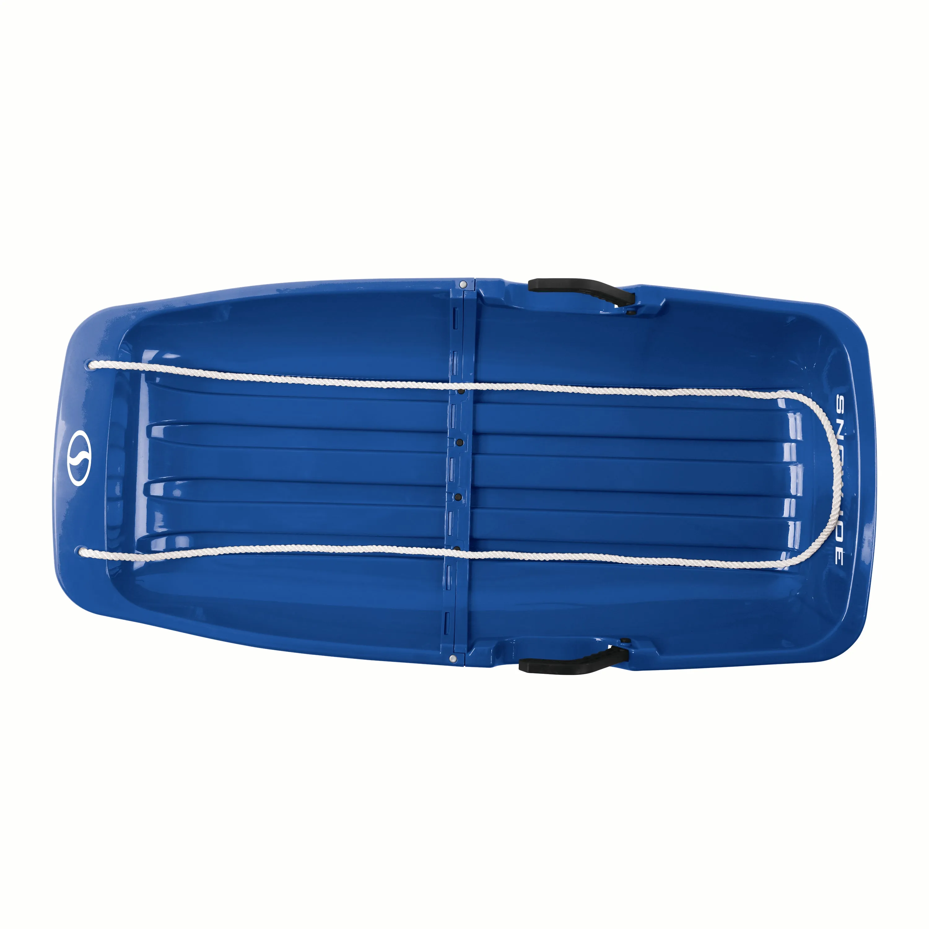 Snow Joe SJ-SLD34-SJB Snow Sled for Kids 4-8 | Fits 2 Riders | 34-inch (Blue)