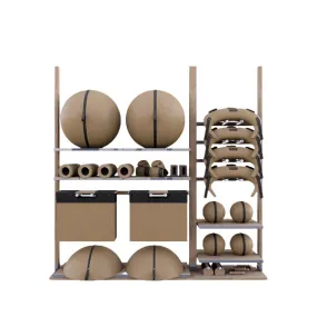 STORA™ Functional Storage Wall By Pent Fitness