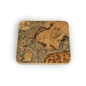 The Essential Ingredient Square Cork Coaster 4 pack