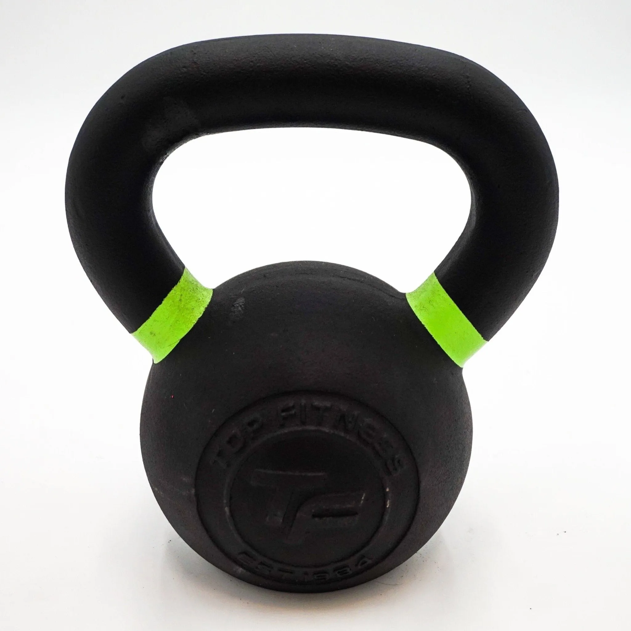 Top Fitness Cast Iron Kettlebell  (Color-Coded)