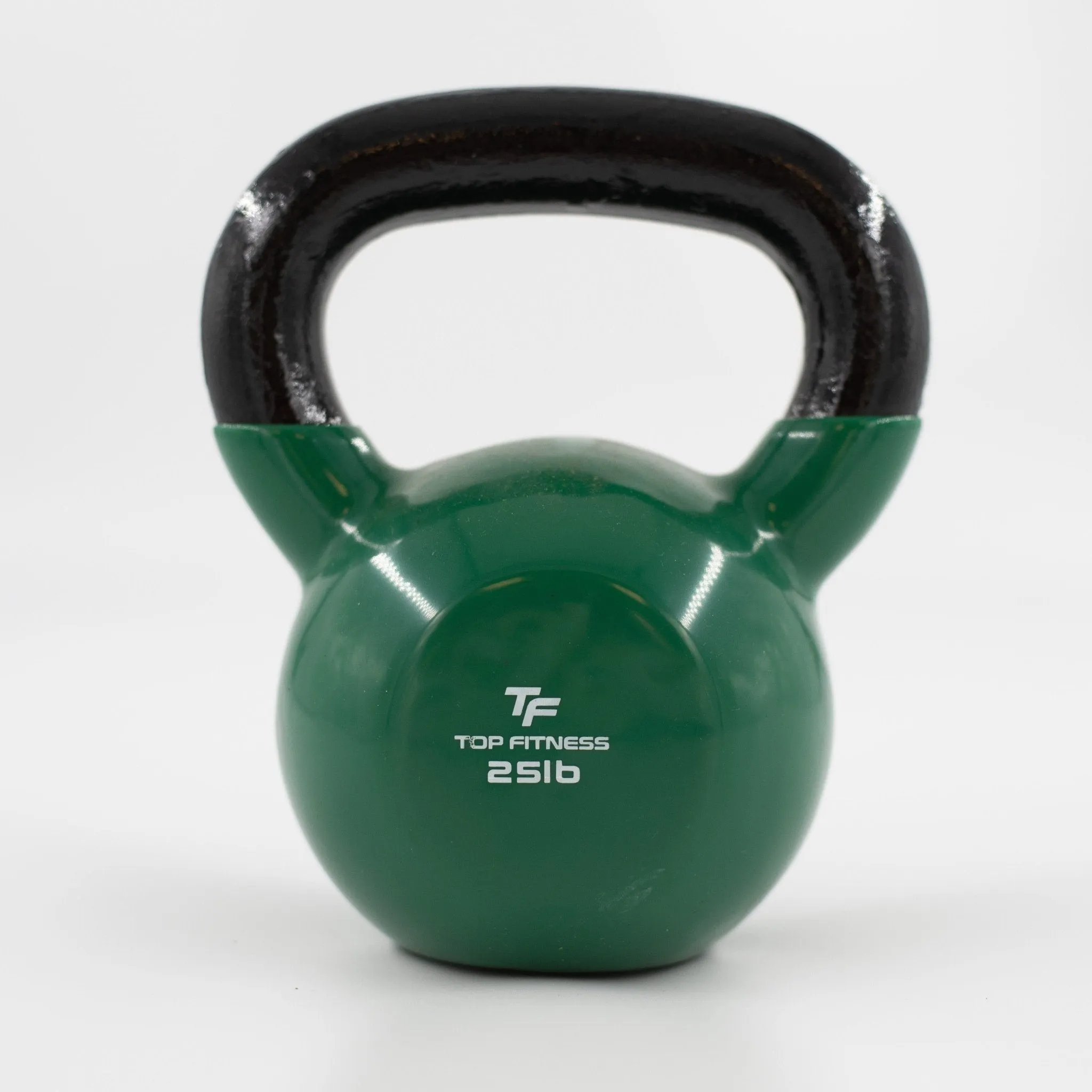 Top Fitness Vinyl Coated Kettlebell