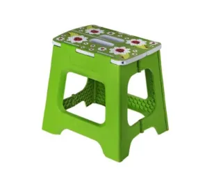 Vigar Compact Foldable 32cm Stool Ladybug Top