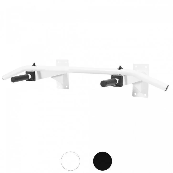 Wall-Mounted Pull Up Bar - White