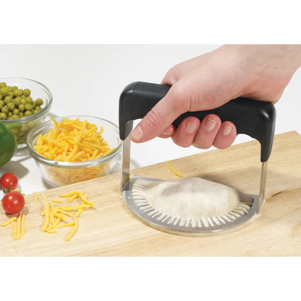 Winco EF-05 5" Empanada Fork Pastry Press