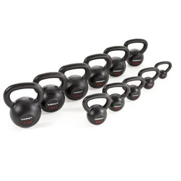 York Barbell Hercules Cast Iron Kettlebells